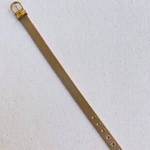 *Mesh Bracelet* Retired KEEP COLLECTIVE Buckle Clasp Gold DISPLAY